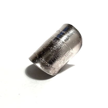 「つぼ」 Spoon Ring　No.4673　19号