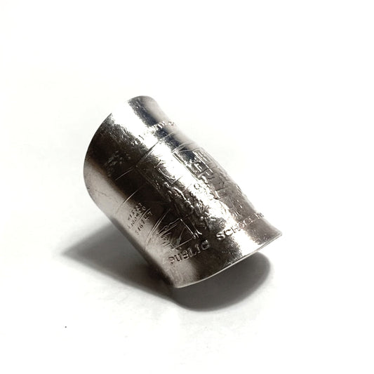 「つぼ」 Spoon Ring　No.4673　19号