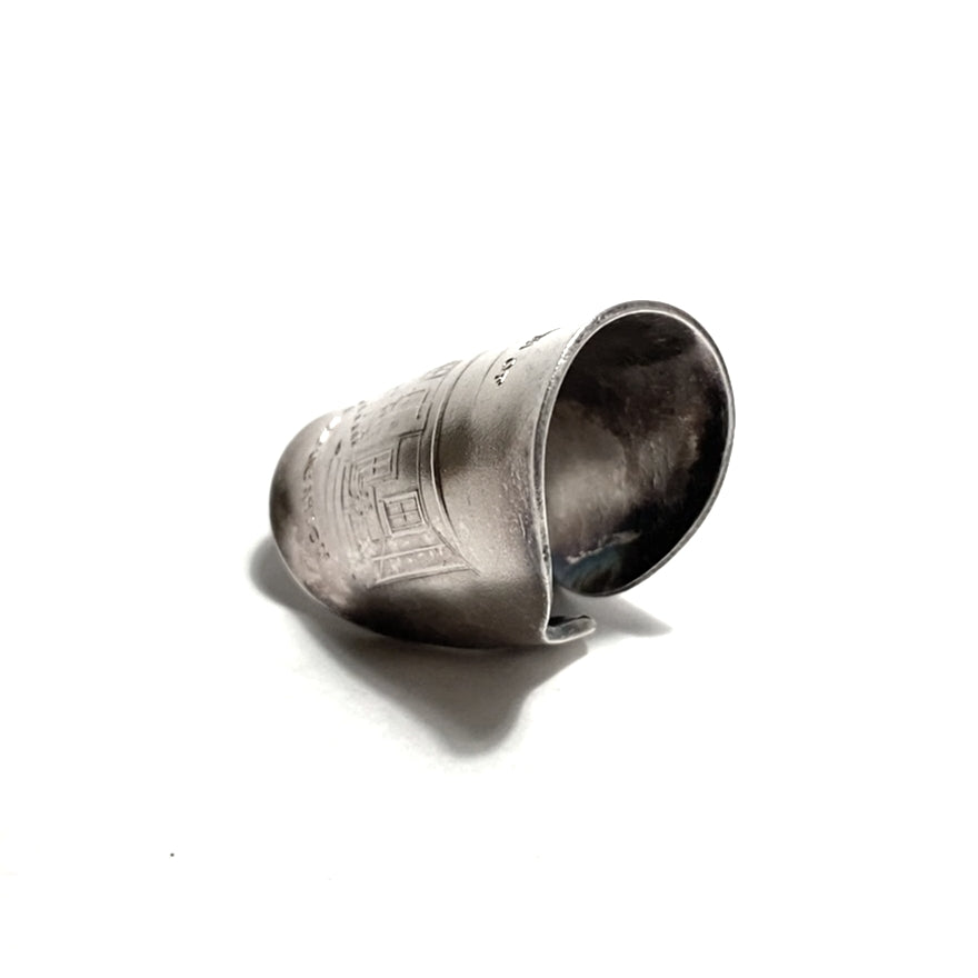 「つぼ」 Spoon Ring　No.4673　19号