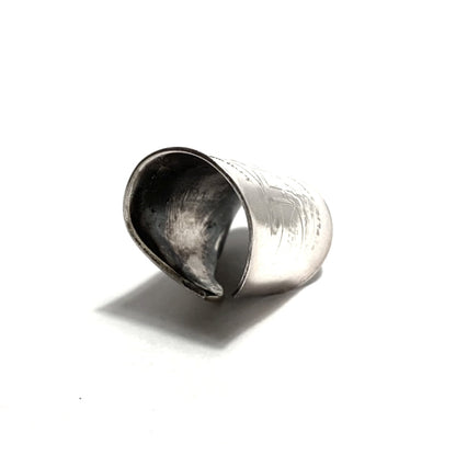 「つぼ」 Spoon Ring　No.4675　18号