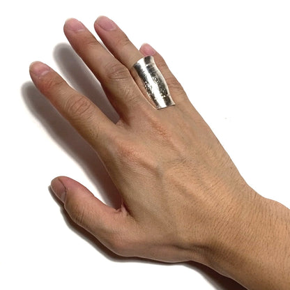 「つぼ」 Spoon Ring　No.4675　18号