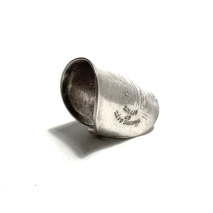 「つぼ」 Spoon Ring　No.4676　18号