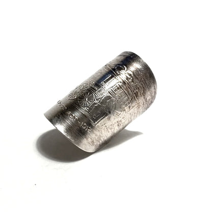 「つぼ」 Spoon Ring　No.4678　19号