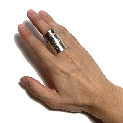 「つぼ」 Spoon Ring　No.4678　19号