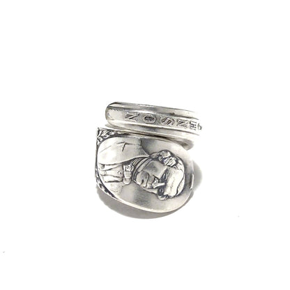 President Spoon Ring　　No.7870　15号　Andrew Johnson