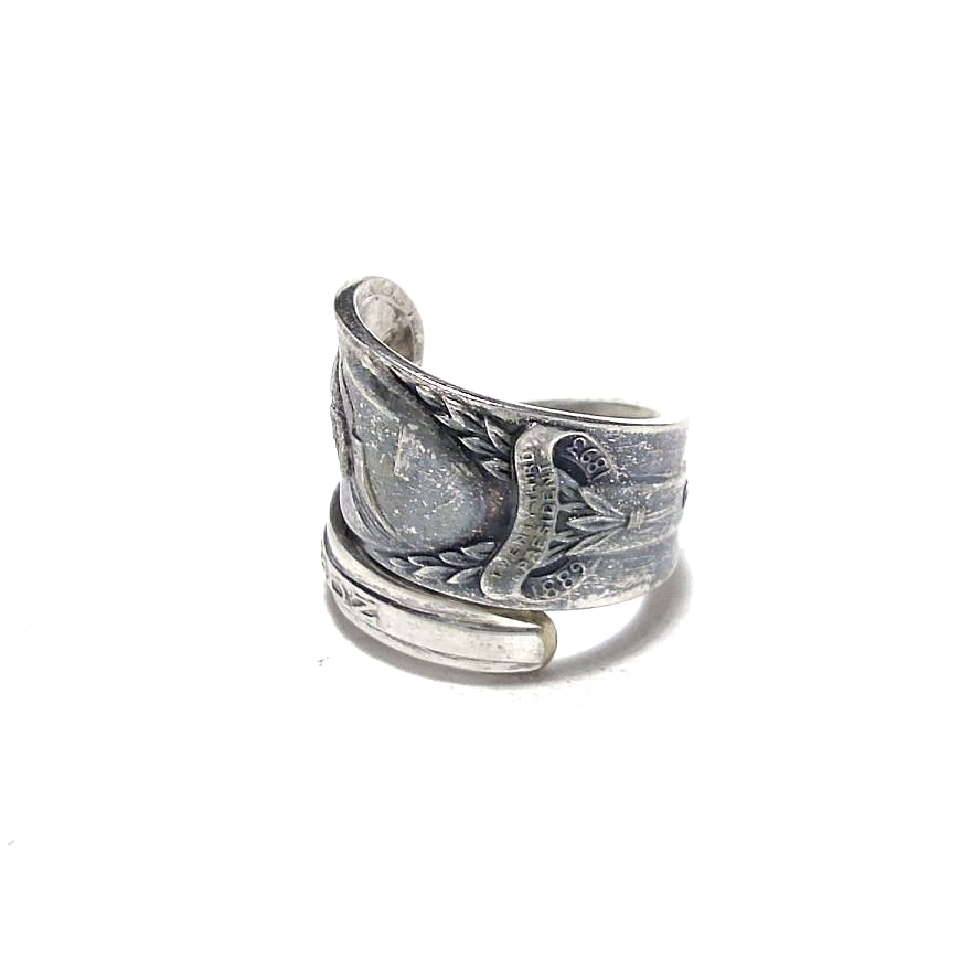 President Spoon Ring　　No.7899　18号　Benjamin Harrison