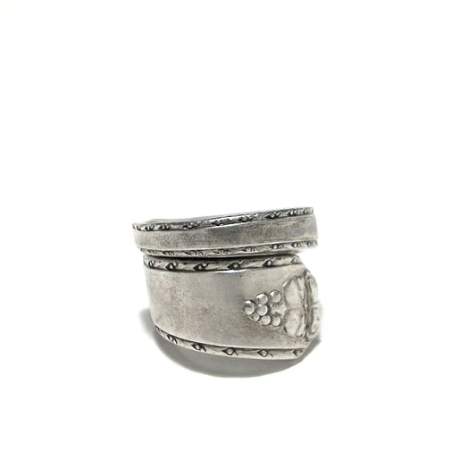 Spiral Spoon Ring　No.7704　18号