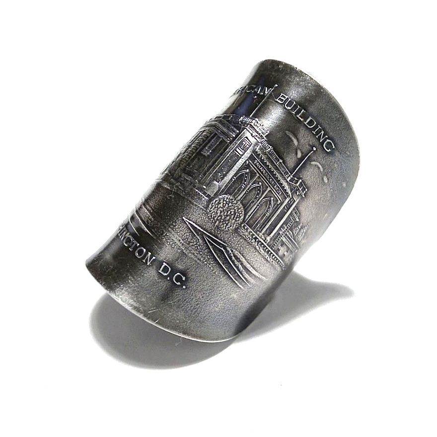 「つぼ」 Spoon Ring　No.5528　20号