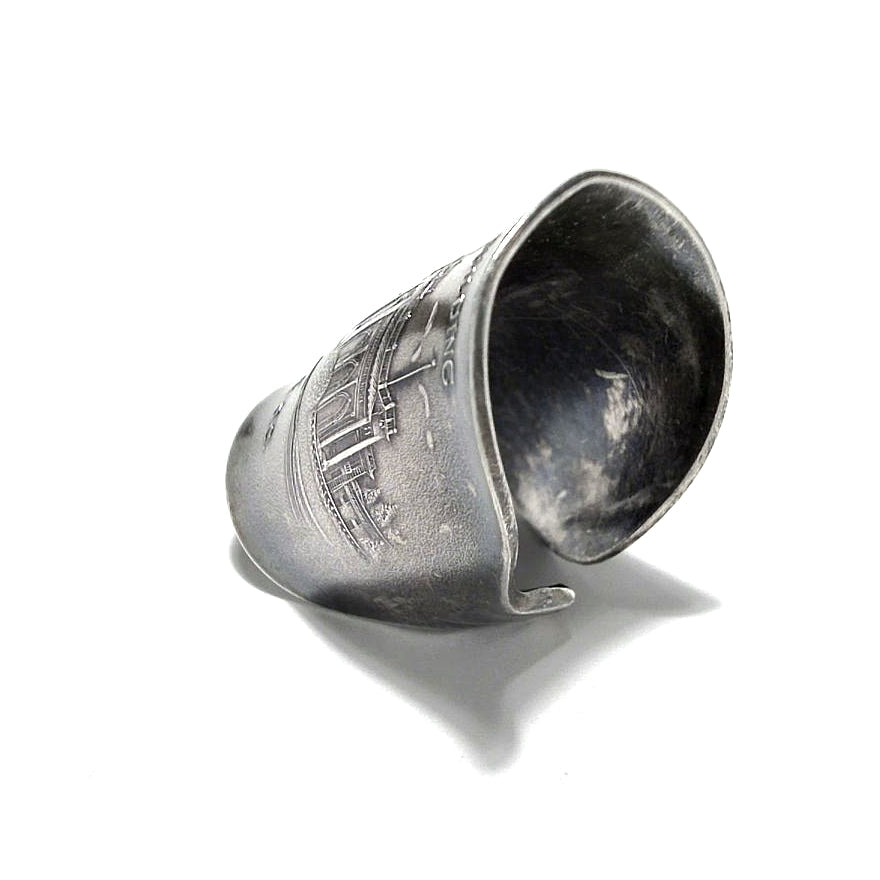 「つぼ」 Spoon Ring　No.5528　20号