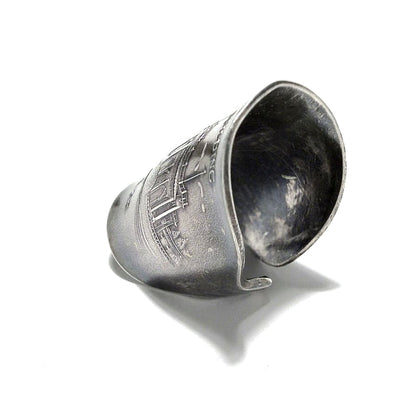 「つぼ」 Spoon Ring　No.5528　20号