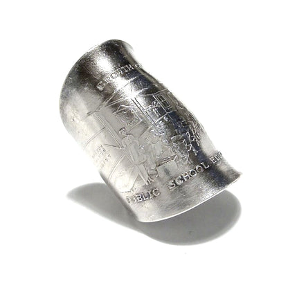 「つぼ」 Spoon Ring　No.5530　20号