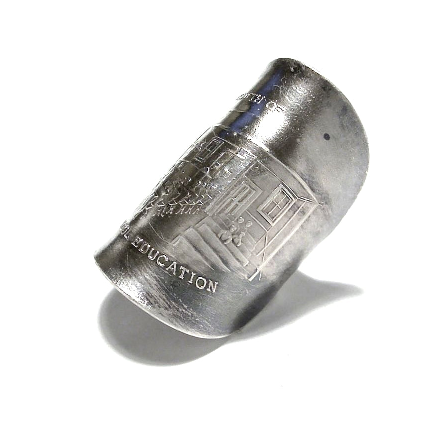 「つぼ」 Spoon Ring　No.5530　20号