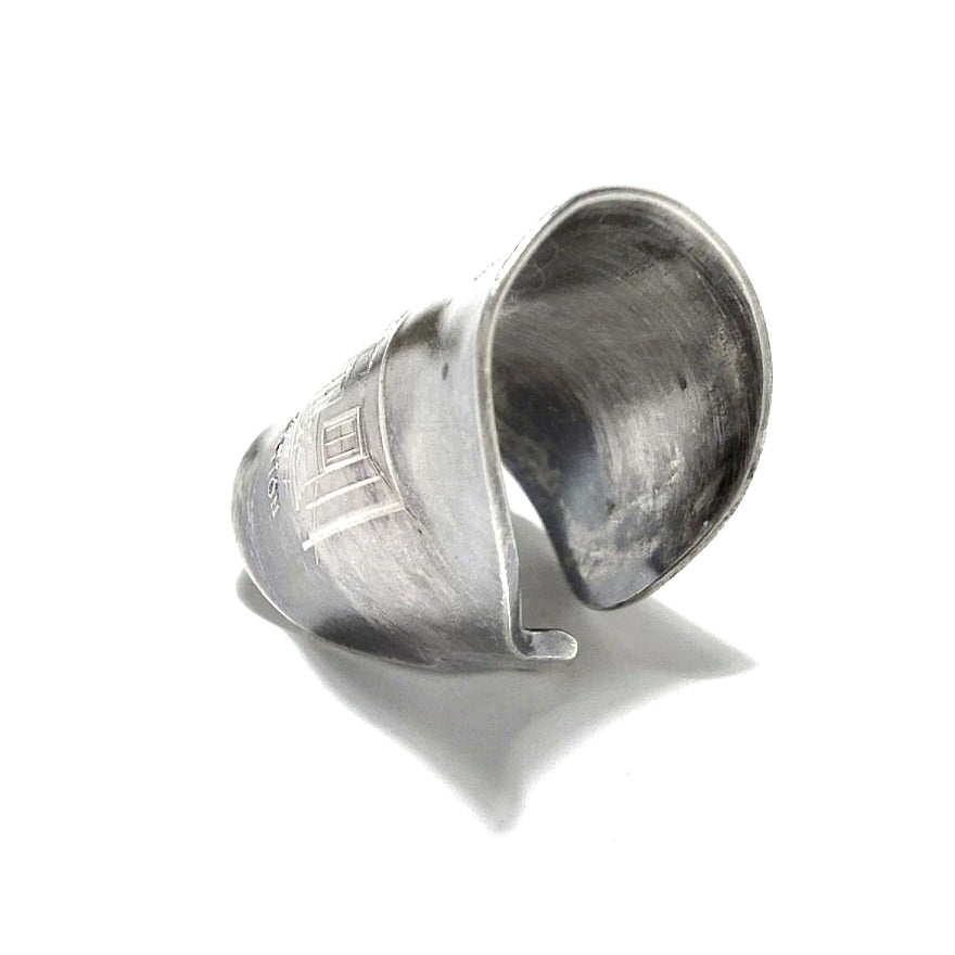 「つぼ」 Spoon Ring　No.5530　20号