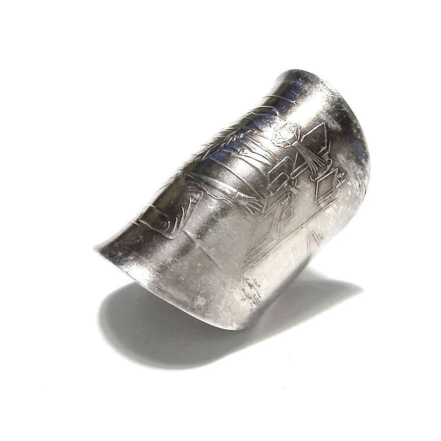 「つぼ」 Spoon Ring　No.5531　19号