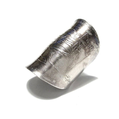 「つぼ」 Spoon Ring　No.5531　19号