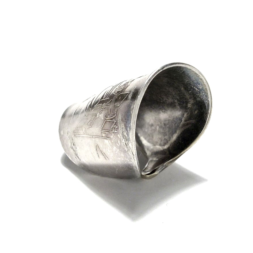 「つぼ」 Spoon Ring　No.5531　19号