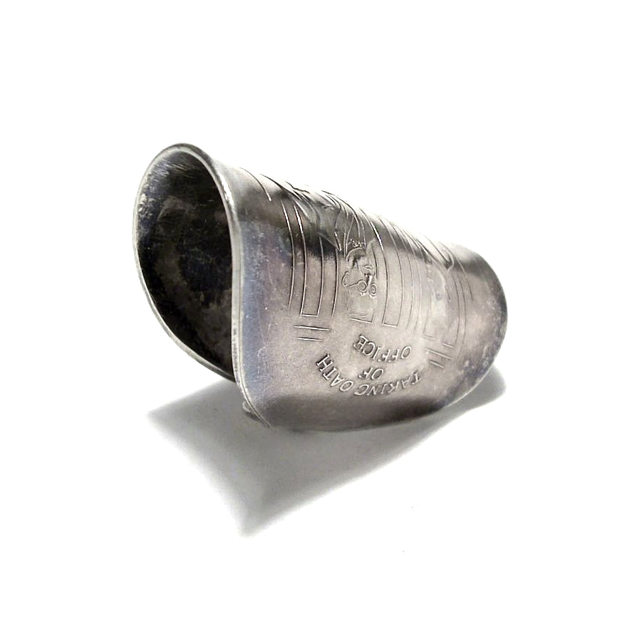 「つぼ」 Spoon Ring　No.5531　19号