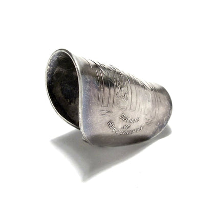 「つぼ」 Spoon Ring　No.5531　19号