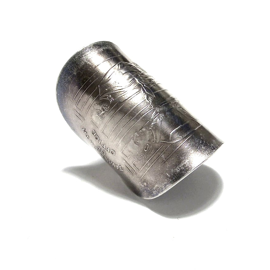 「つぼ」 Spoon Ring　No.5531　19号