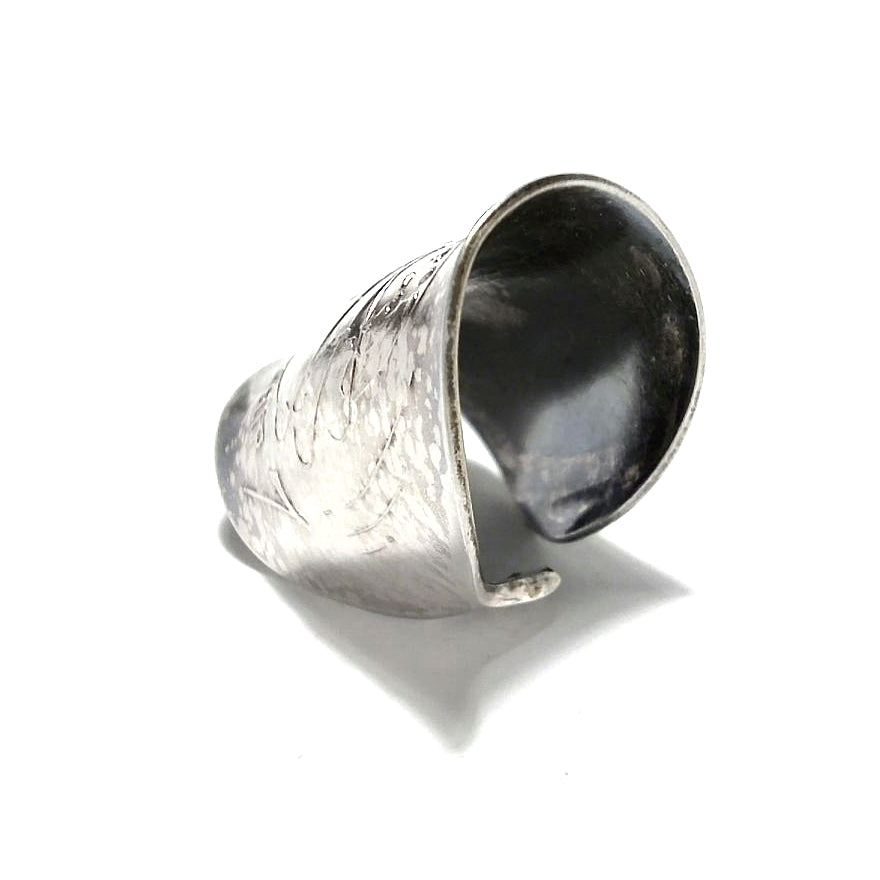「つぼ」 Spoon Ring　No.5532　22号