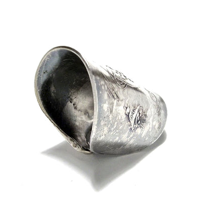 「つぼ」 Spoon Ring　No.5532　22号