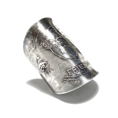 「つぼ」 Spoon Ring　No.5532　22号