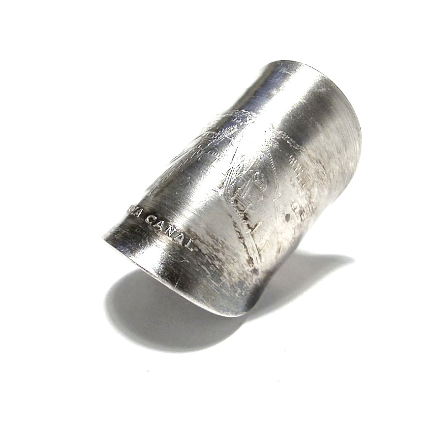 「つぼ」 Spoon Ring　No.5533　19号