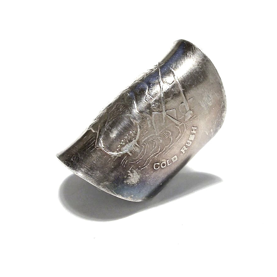 「つぼ」 Spoon Ring　No.5534　18号