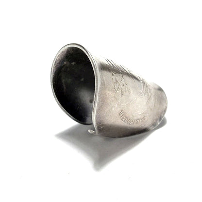 「つぼ」 Spoon Ring　No.5534　18号