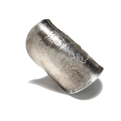 「つぼ」 Spoon Ring　No.5534　18号