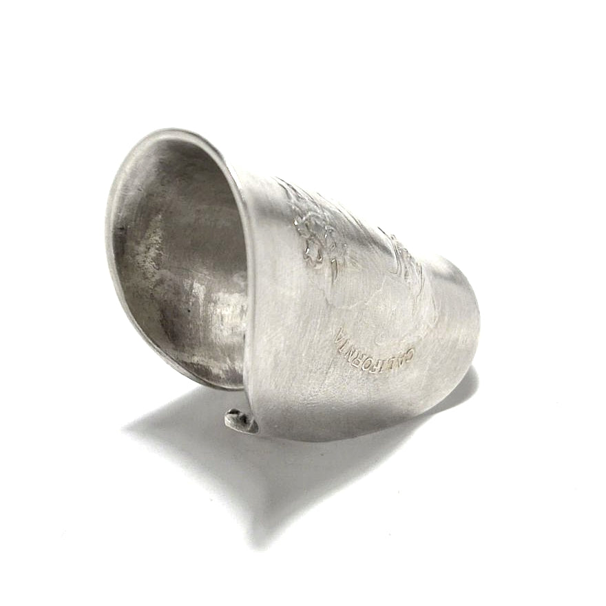 「つぼ」 Spoon Ring　No.5535　21号