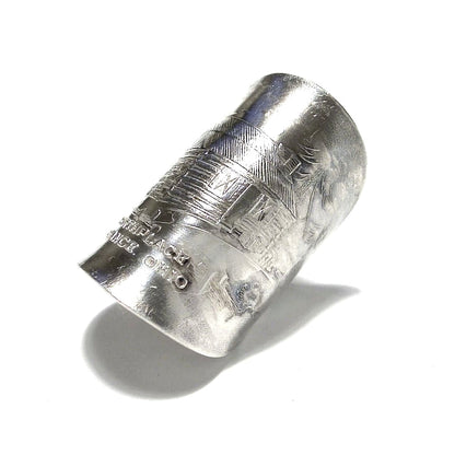 「つぼ」 Spoon Ring　No.5537　19号