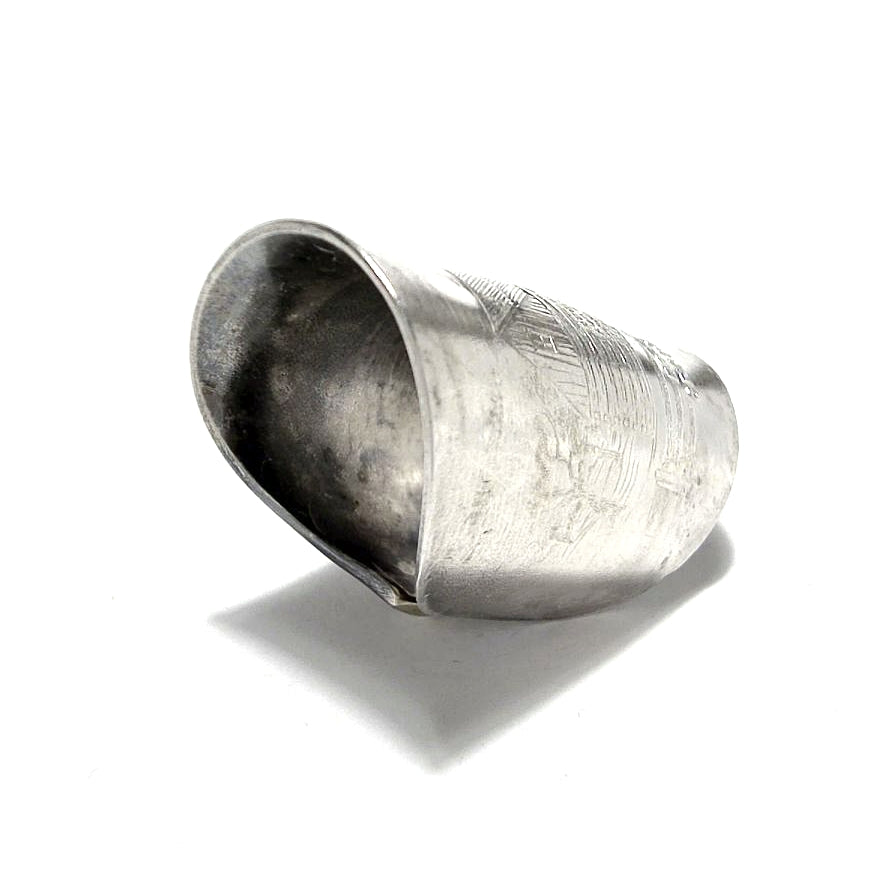 「つぼ」 Spoon Ring　No.5537　19号