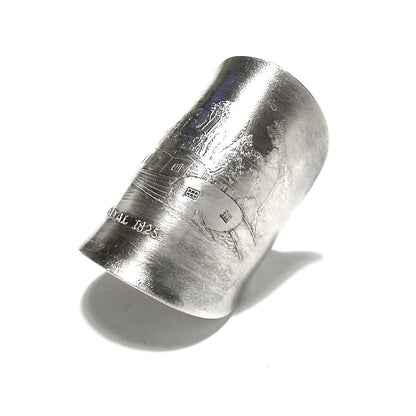 「つぼ」 Spoon Ring　No.5538　21号