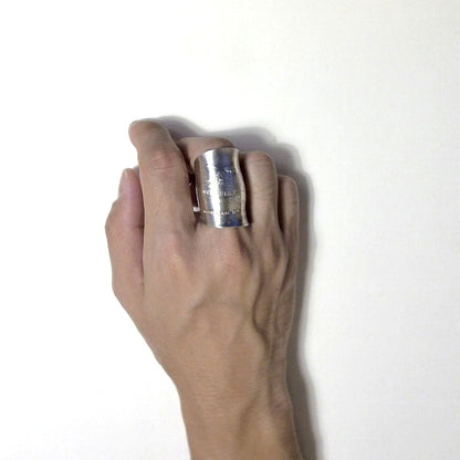 「つぼ」 Spoon Ring　No.5538　21号