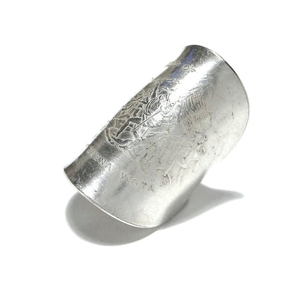 「つぼ」 Spoon Ring　No.5540　19号