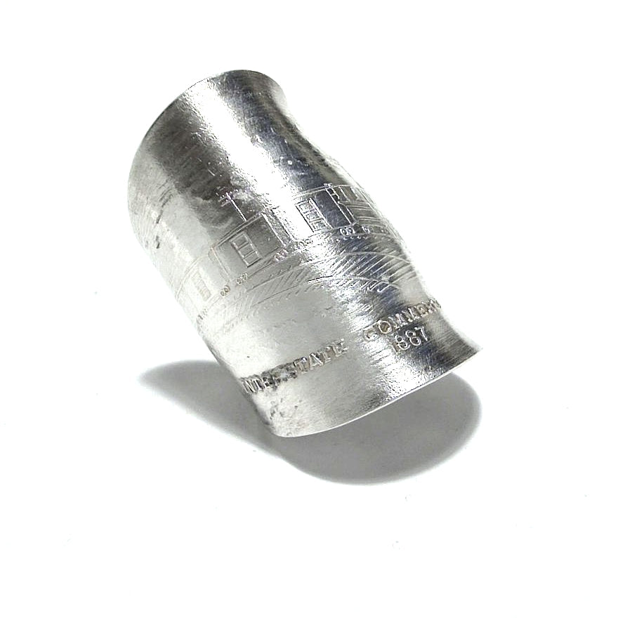 「つぼ」 Spoon Ring　No.5541　21号