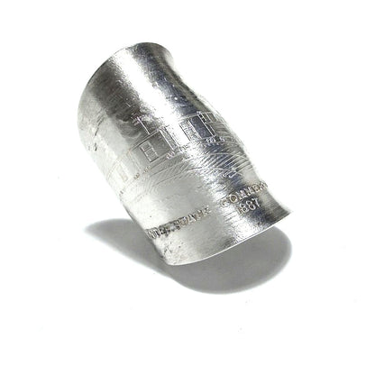 「つぼ」 Spoon Ring　No.5541　21号