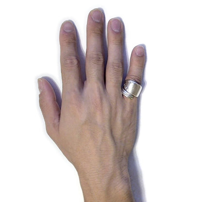 Spiral Spoon Ring　No.7995　15号
