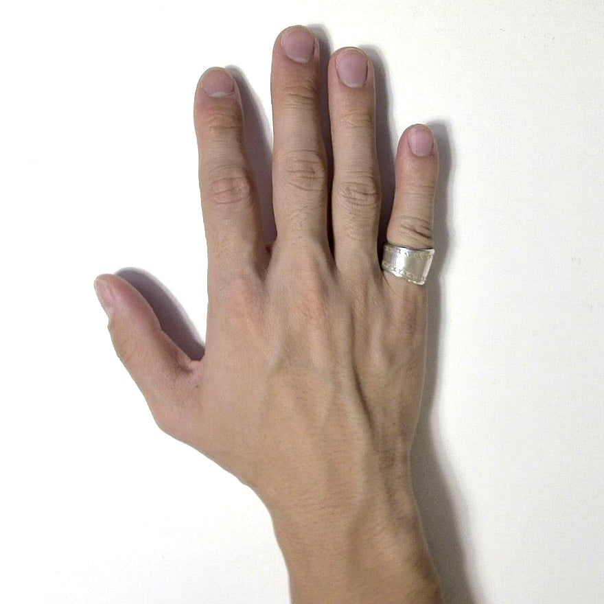 Spoon Ring　No.5748　13号