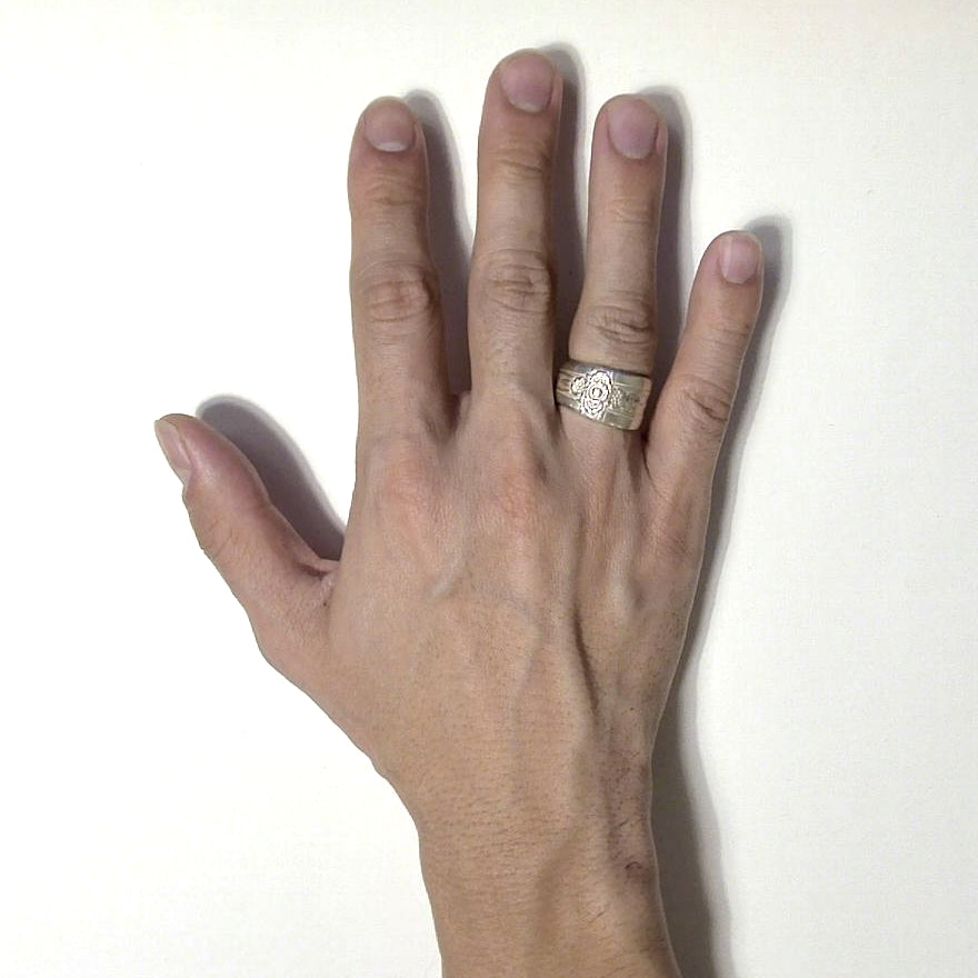 Spoon Ring　No.5898　18号