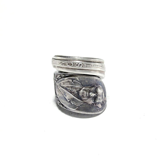 President Spoon Ring　　No.6087　10号　Woodrow Wilson