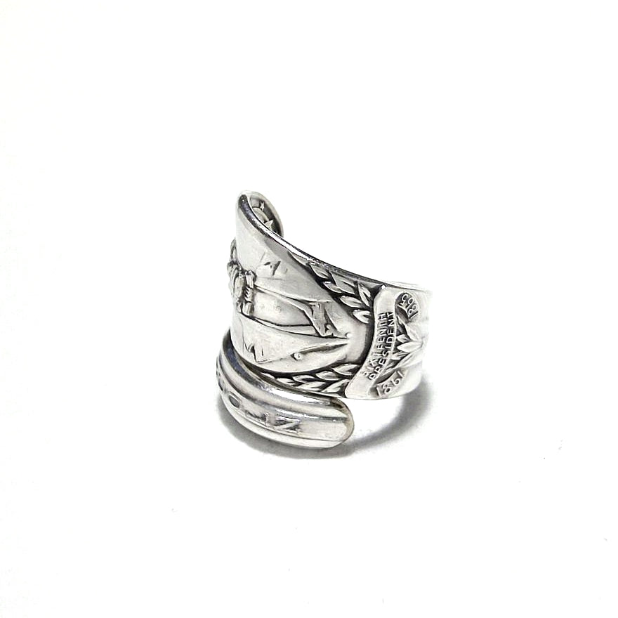 President Spoon Ring　　No.6088　10号　Abraham Lincoln