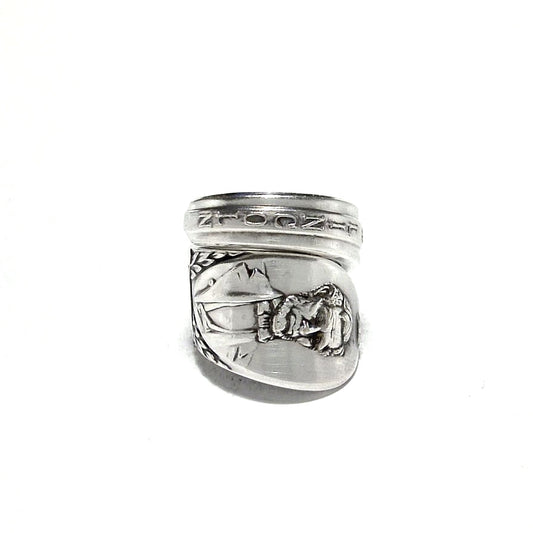 President Spoon Ring　　No.6088　10号　Abraham Lincoln