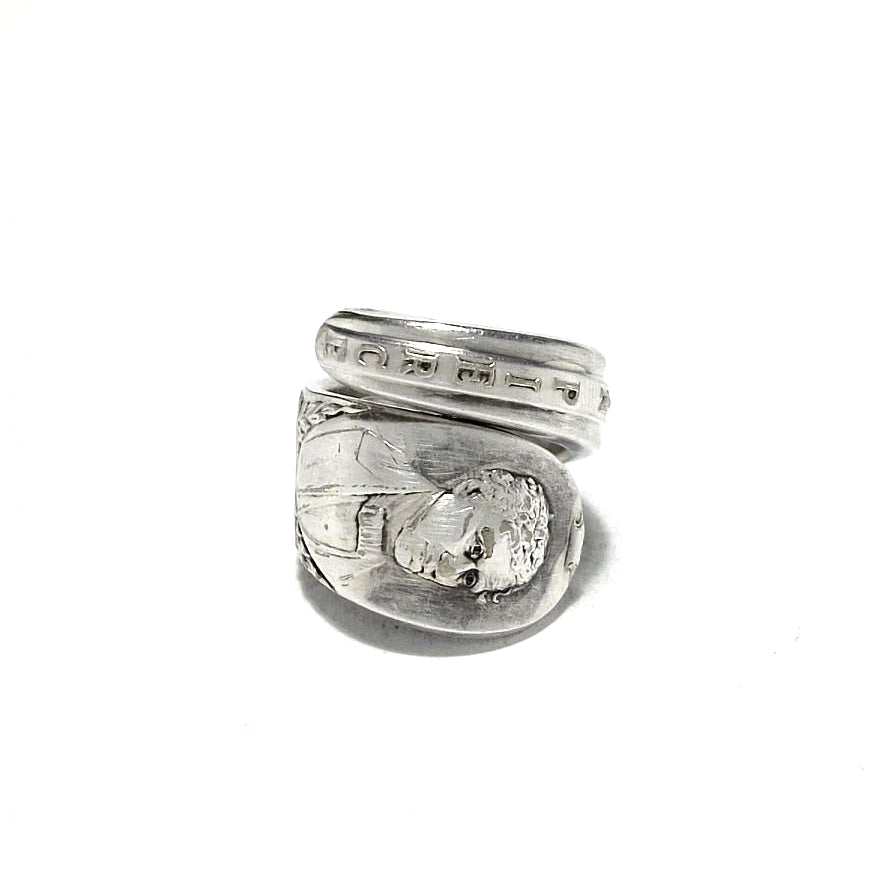 President Spoon Ring　　No.6095　14号　Franklin Pierce