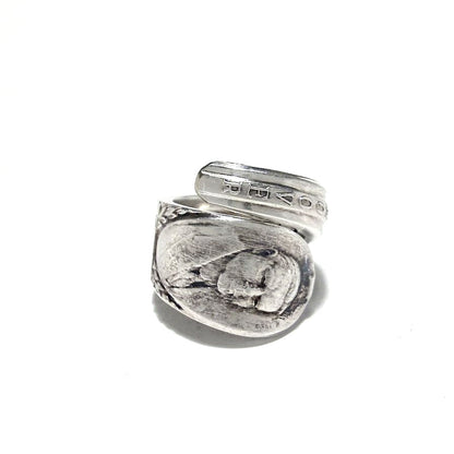 President Spoon Ring　　No.6097　15号　Herbert Hoover