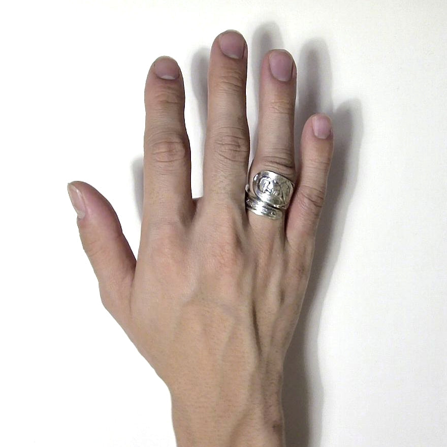 President Spoon Ring　　No.6099　15号　Warren Harding