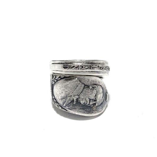 President Spoon Ring　　No.6101　18号　Grover Cleveland