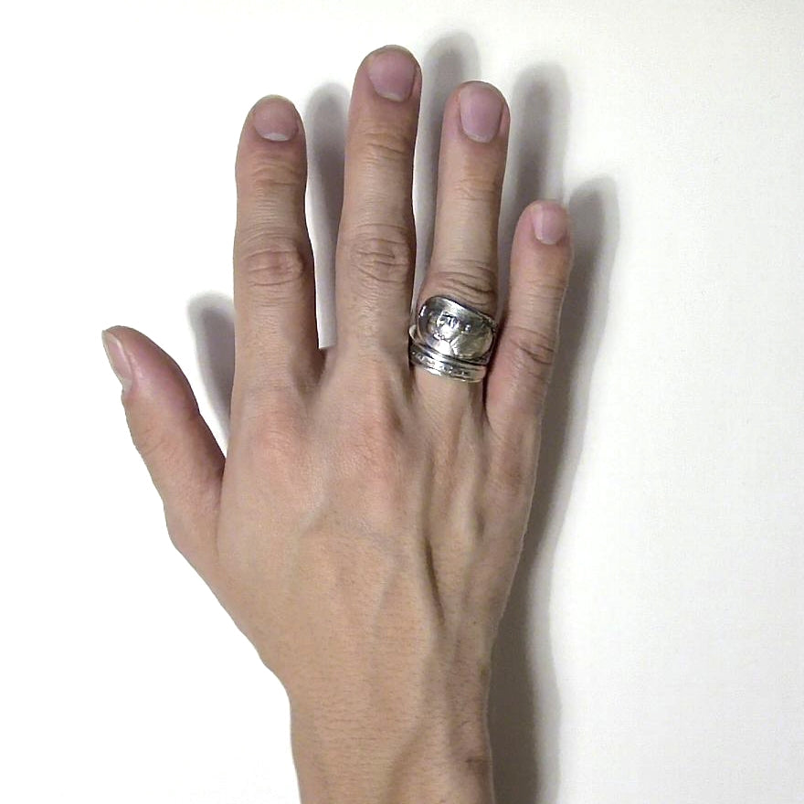 President Spoon Ring　　No.6101　18号　Grover Cleveland