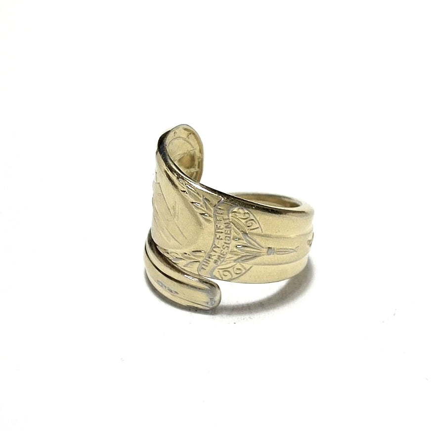 President Spoon Ring　　No.6104　20号　John F. Kennedy